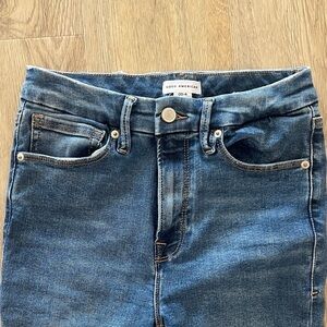 Good American Always Fits Good Legs Straight Jeans Size 00-4